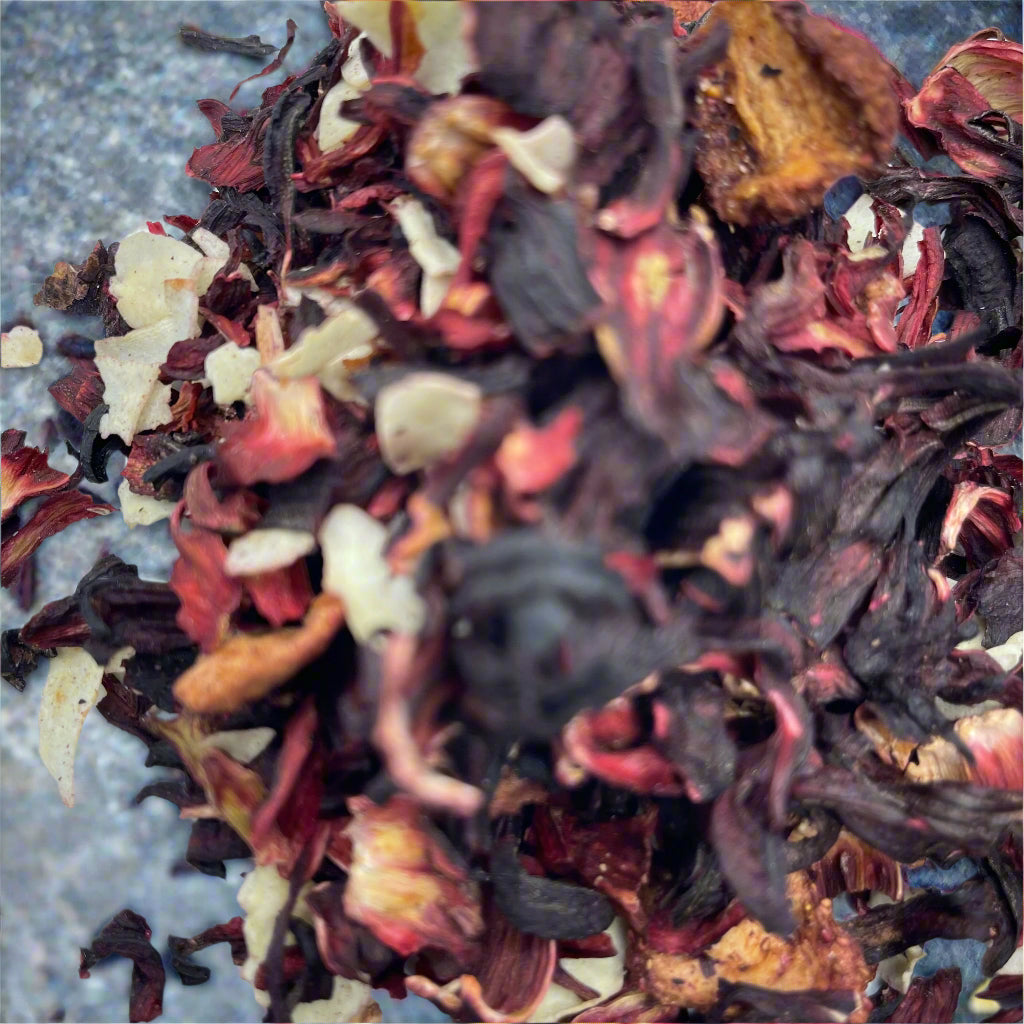 Coconut Heaven Herbal Drink - Tropical Fusion with Strawberry, Coconut and Hibiscus