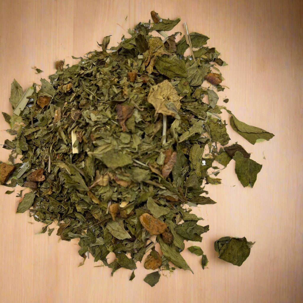 Apple & Mint Herbal loose tea, and Refreshing and Zesty Blend