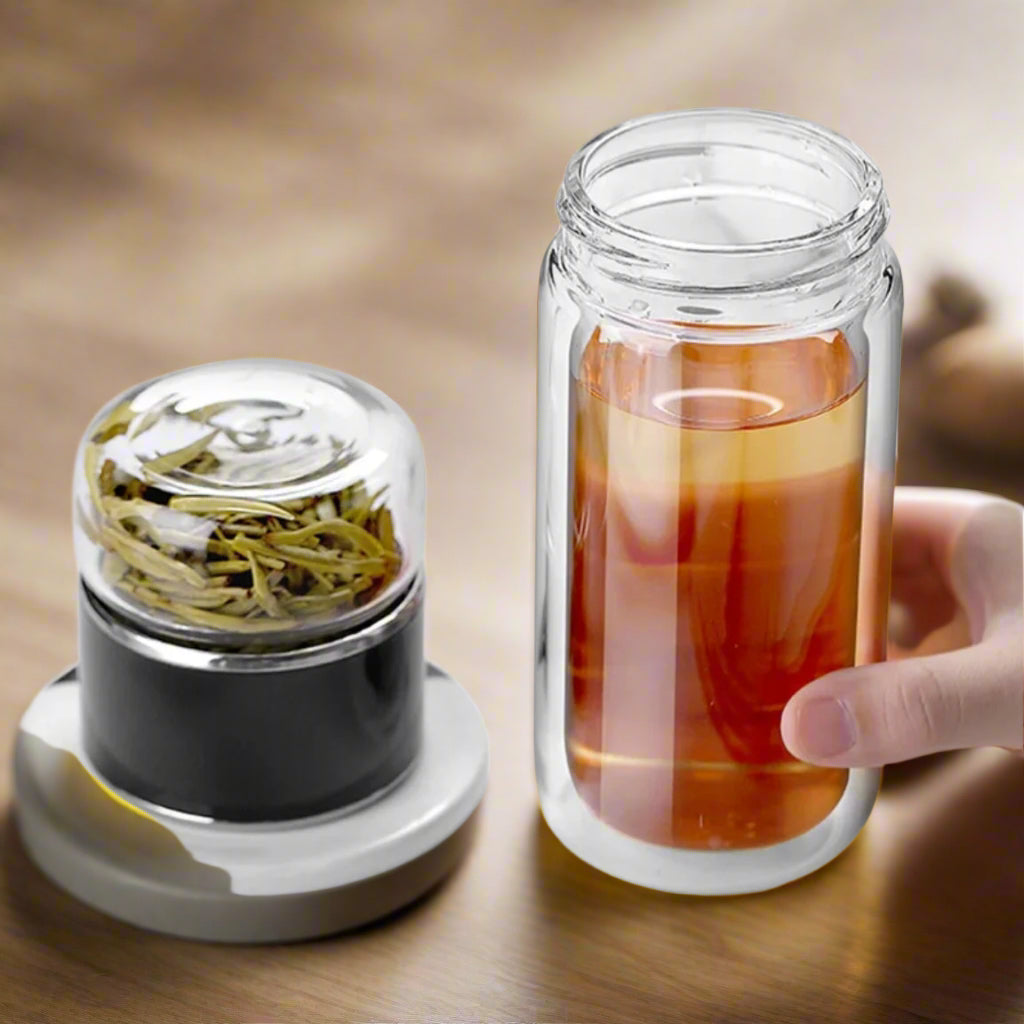 Glass Tea Infuser Bottles - Enjoy Your Favorite Teas On the Go