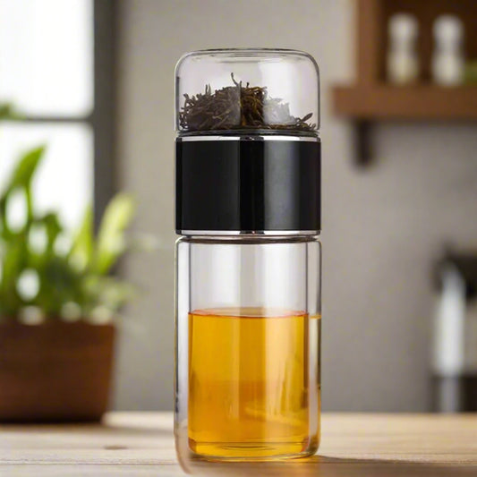 Glass Tea Infuser Bottles - Enjoy Your Favorite Teas On the Go
