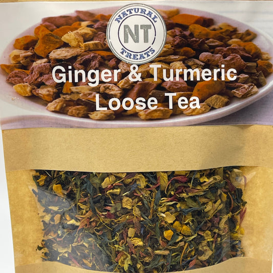Ginger & Turmeric Loose Tea - A Bold and Beneficial Blend