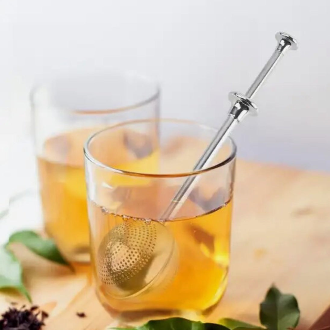 Hand Tea Infused Stainless Steel Strainer - The Perfect Brew Every Time